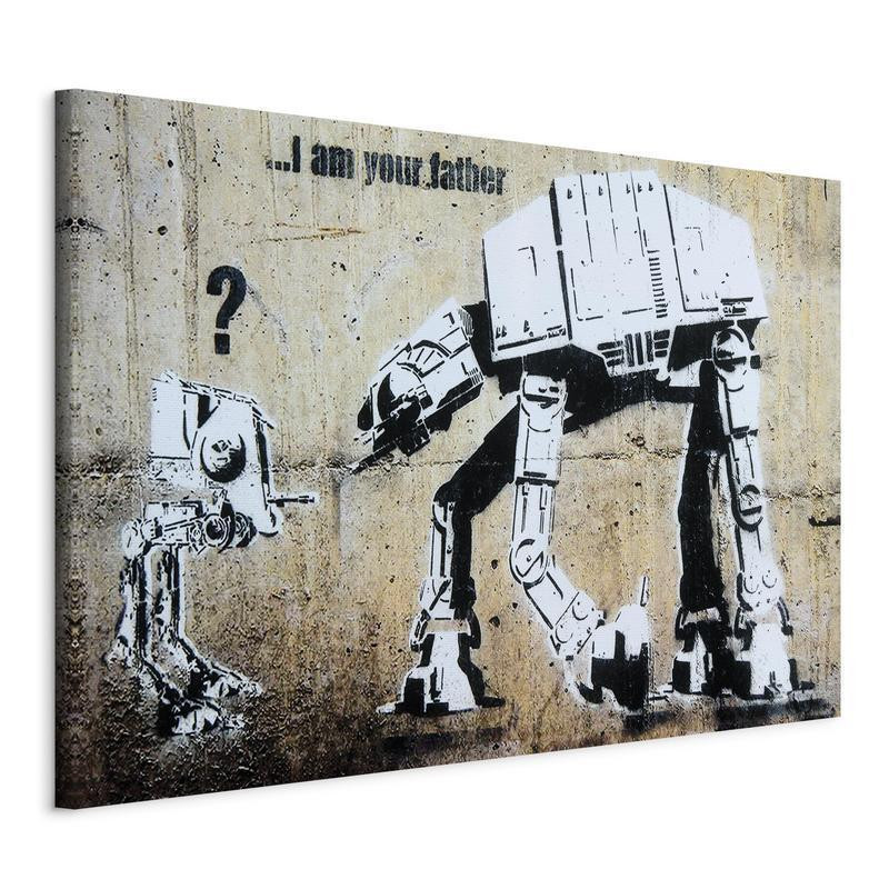 31,90 € Leinwandbild - I Am Your Father by Banksy