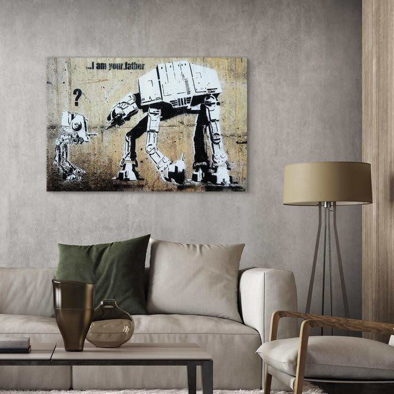 31,90 € Leinwandbild - I Am Your Father by Banksy