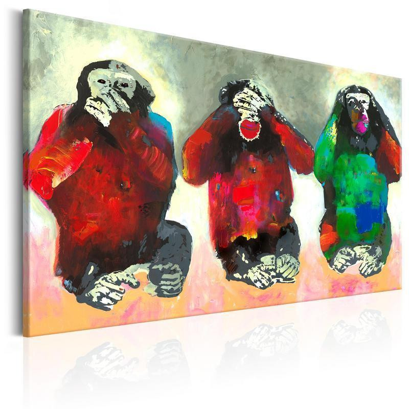 31,90 € Glezna - Three Wise Monkeys