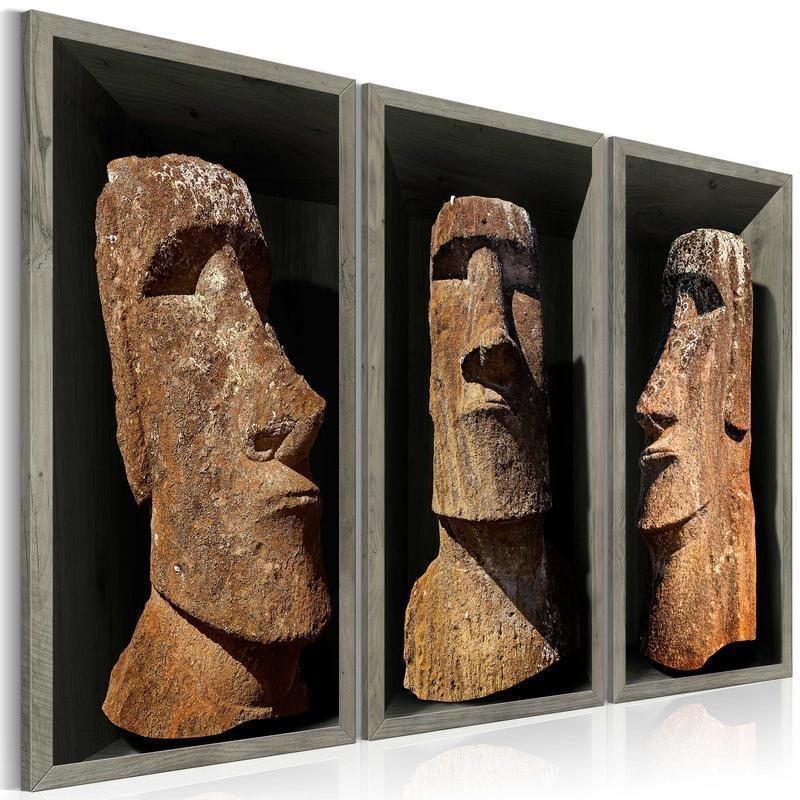 61,90 € Canvas Print - Moai (Easter Island)