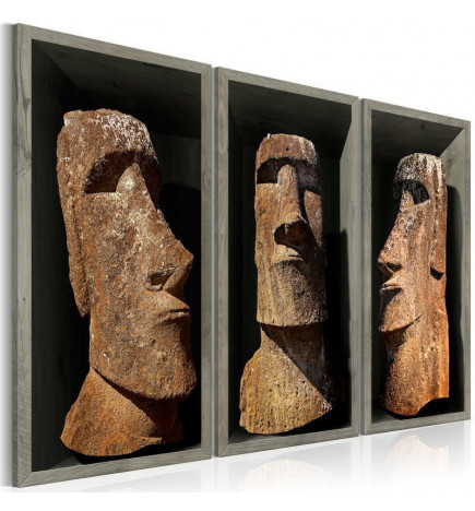 61,90 € Leinwandbild - Moai (Easter Island)