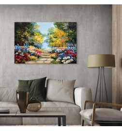 Canvas Print - The Flowers Alley