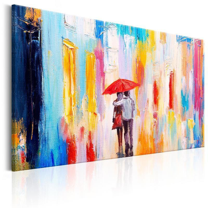31,90 € Canvas Print - Under the Love Umbrella