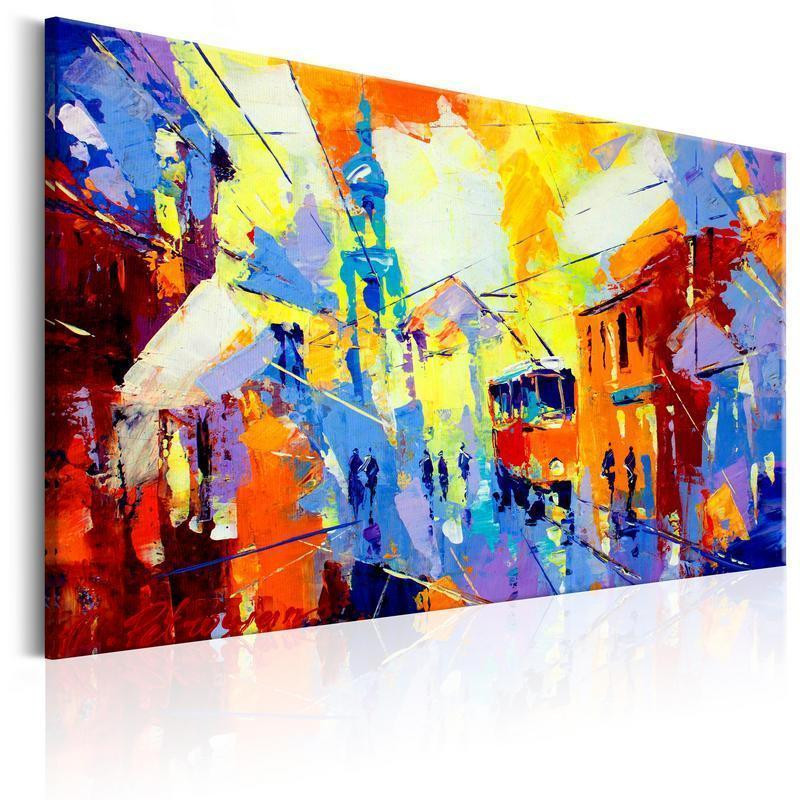 31,90 € Canvas Print - Colours of the City