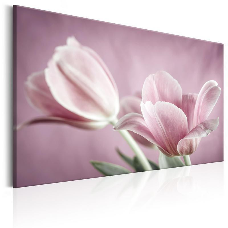 31,90 € Canvas Print - Romantic Tulips