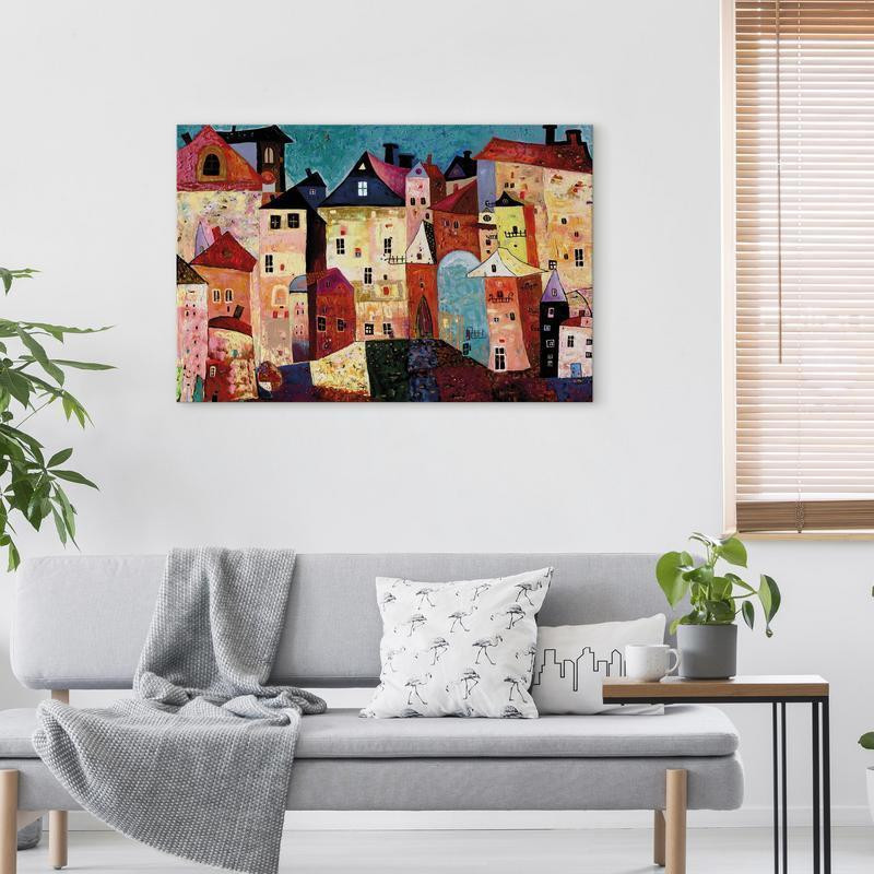 31,90 € Canvas Print - Artistic City