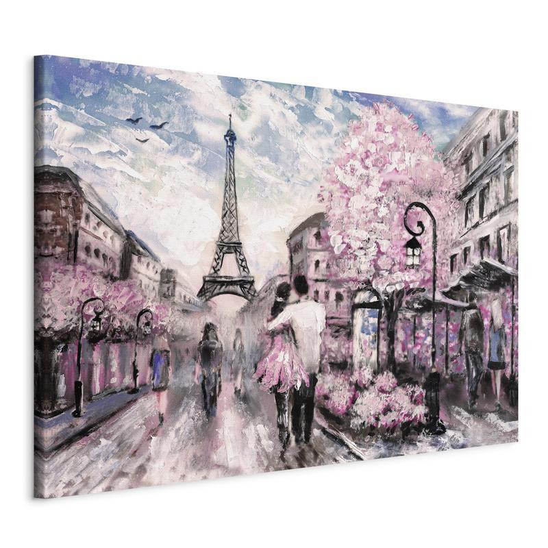 31,90 € Canvas Print - Pink Paris