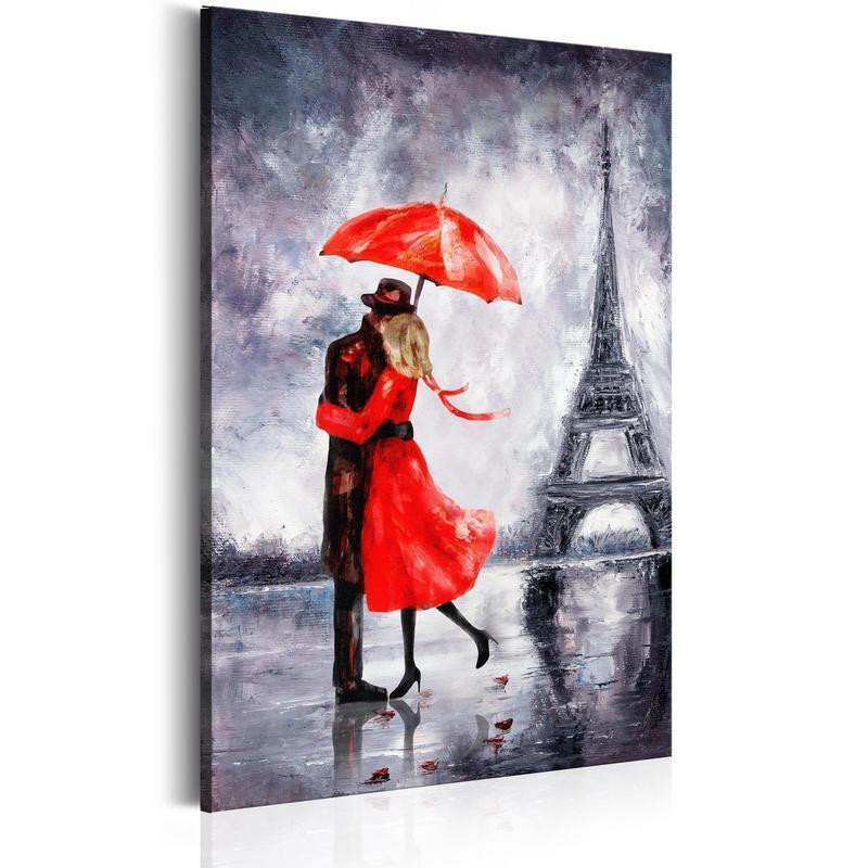 31,90 € Canvas Print - Love in Paris