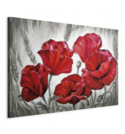 Canvas Print - Poppies in Wheat