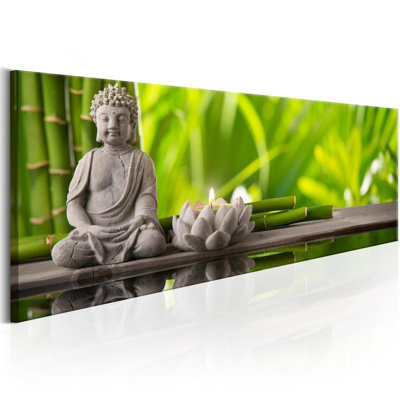 82,90 € Canvas Print - Buddha: Meditation
