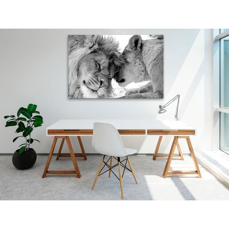 31,90 € Canvas Print - Lions Love