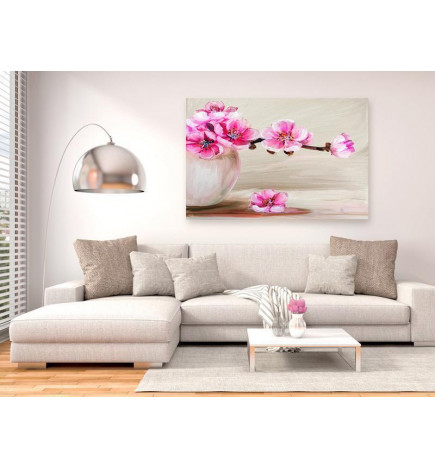 31,90 € Canvas Print - Still Life: Sakura Flowers