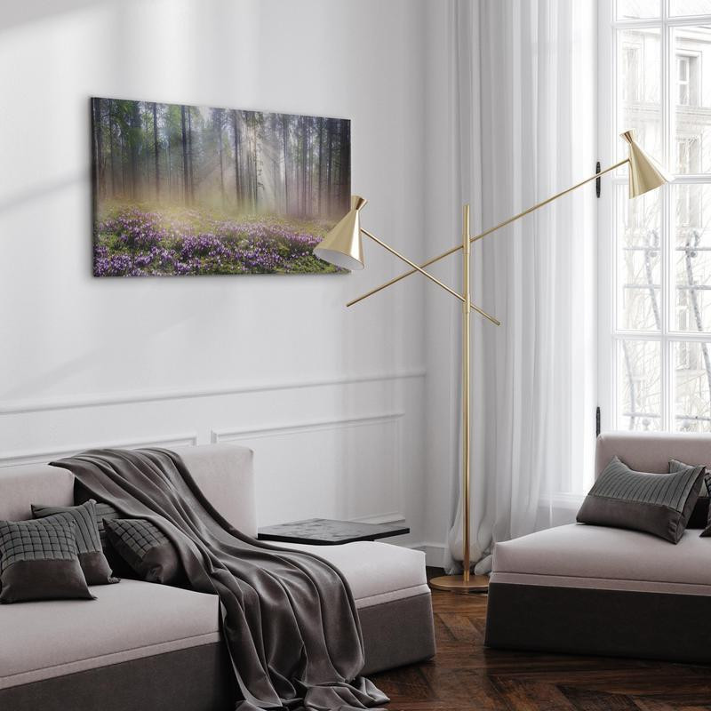 61,90 € Schilderij - Purple Meadow (1 Part) Wide