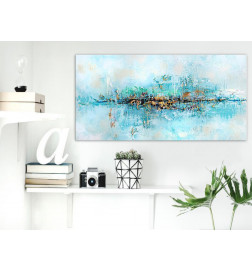 61,90 € Canvas Print - Lagoon (1 Part) Wide