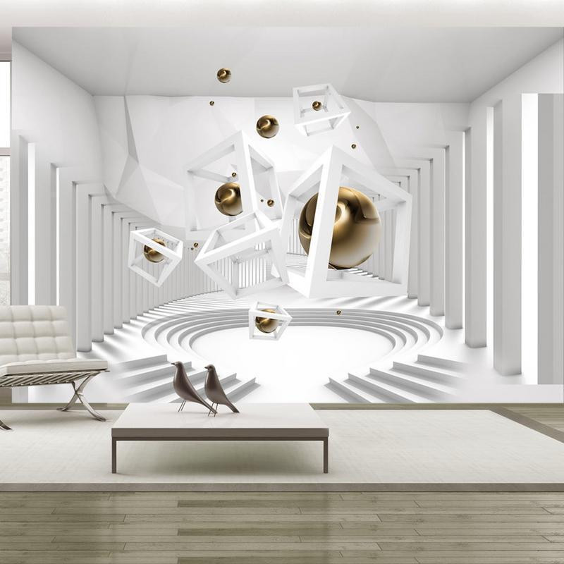 34,00 €Carta da parati - Column Arena - abstract space with geometric figures