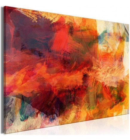 Canvas Print - Explosion of Wild Colors (1 Part) Wide