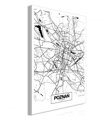 Cuadro - City Plan: Poznan (1 Part) Vertical