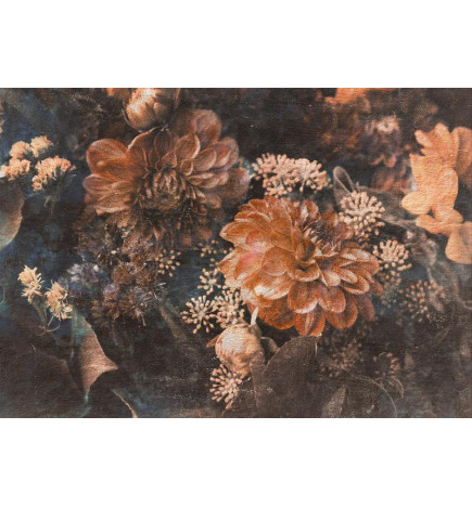 Fotobehang - Retro Flowers - Third Variant