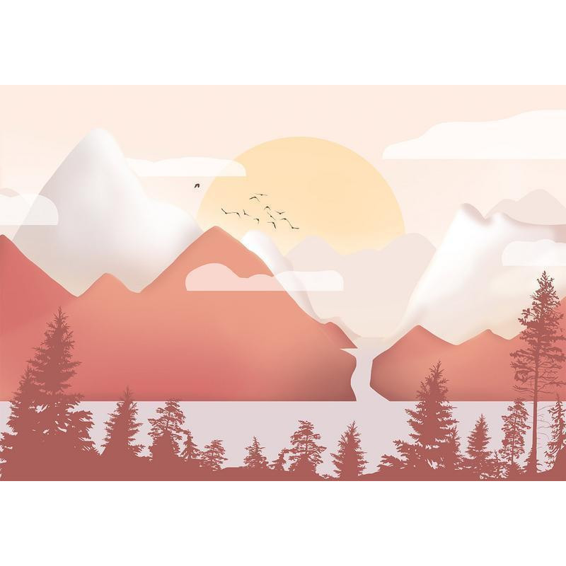 34,00 € Wall Mural - Landscape at Sunset - First Variant