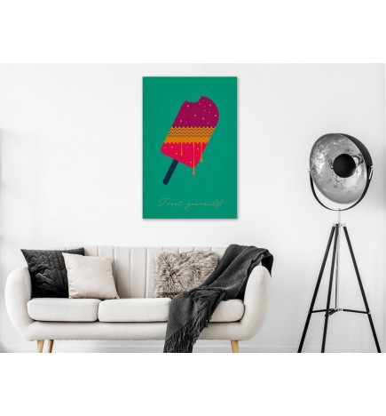 Canvas Print - Treat Yourself (1 Part) Vertical