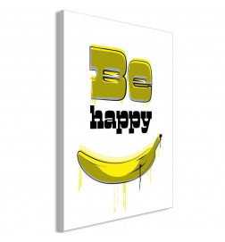 Cuadro - Happy Banana (1 Part) Vertical
