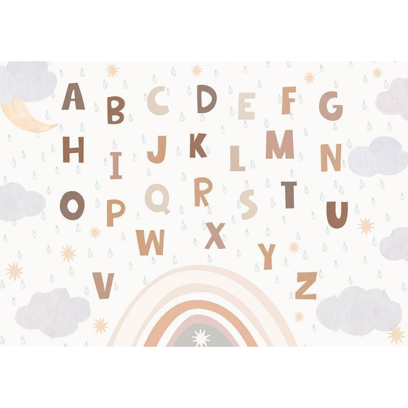 34,00 € Fotomural - Letters in Soft Colours