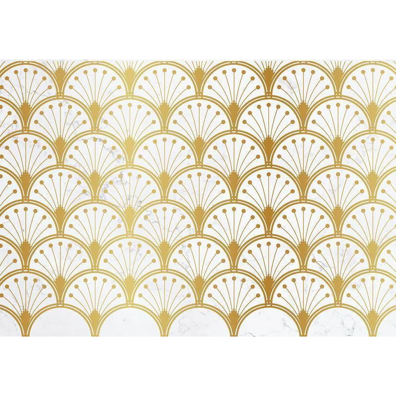 34,00 €Papier peint - Gold and Marble Art Deco-inspired Pattern