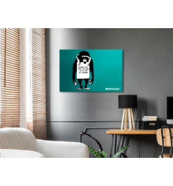 Canvas Print - Angry Monkey (1 Part) Vertical