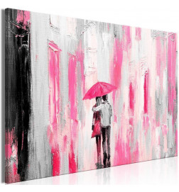 Paveikslas - Umbrella in Love (1 Part) Wide Pink