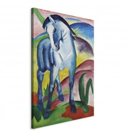 Leinwandbild - Blue Horse