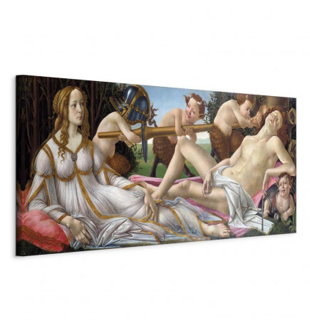 Schilderij - Venus and Mars