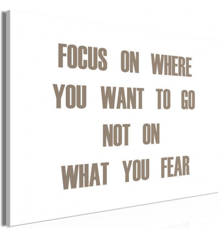 Cuadro - Focus on Where You Want (1 Part) Wide