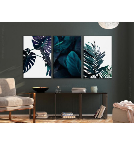 Canvas Print - Cold Leaves (3 Parts)