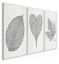 Quadro - Minimalist Leaves (3 Parts)