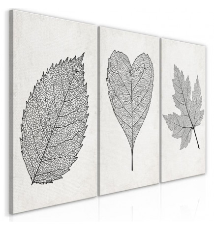 Canvas Print - Minimalist Leaves (3 Parts)