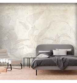 34,00 € Wall Mural - Subtle Exotic Plants