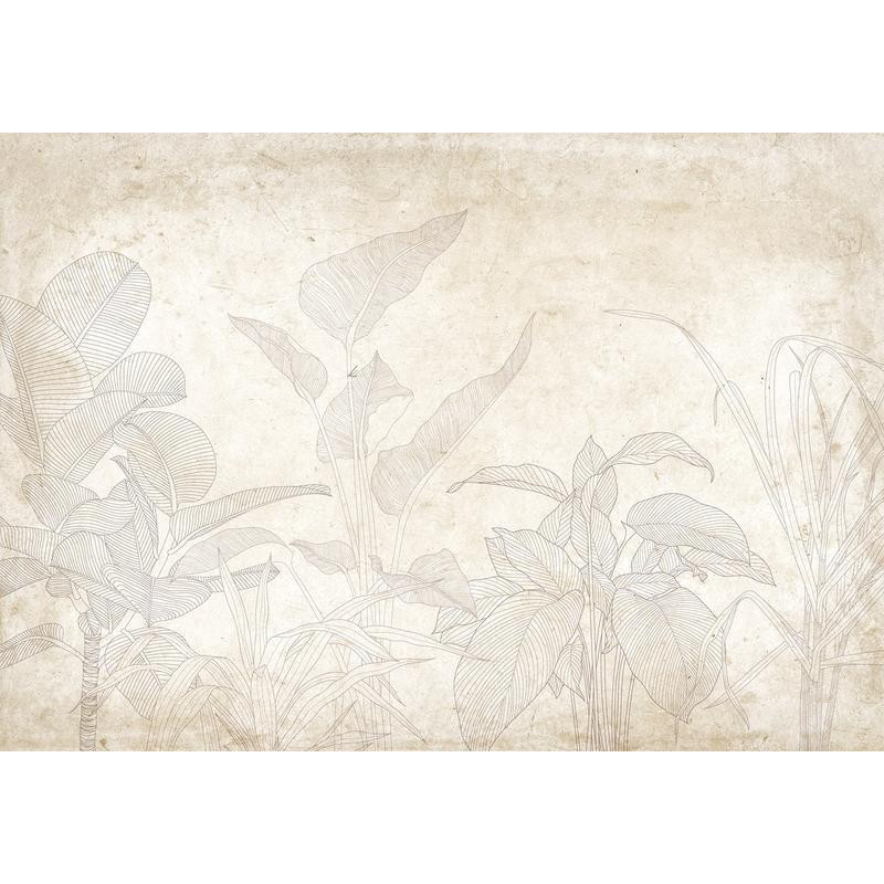 34,00 € Wall Mural - Subtle Exotic Plants