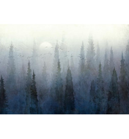 Wall Mural - Flight Over the Forest - Second Variant