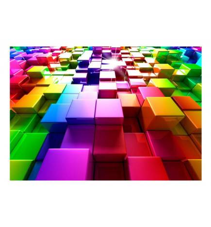 Wallpaper - Colored Cubes