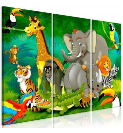 Paveikslas - Colourful Safari (3 Parts)