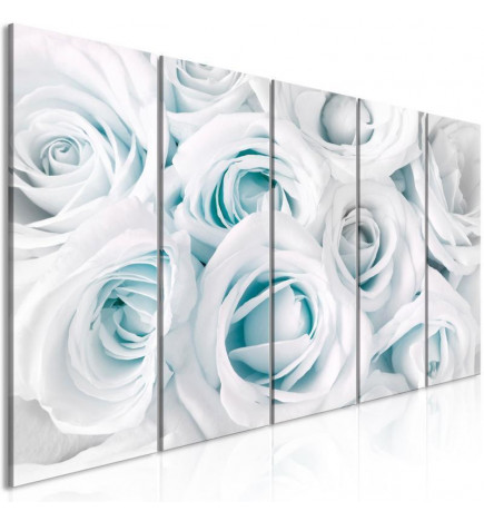 Tableau - Satin Rose (5 Parts) Narrow Turquoise