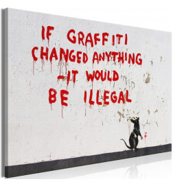 Slika - Quotes Graffiti (1 Part) Wide
