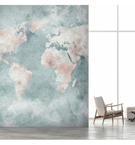 Wall Mural - Delicate Map