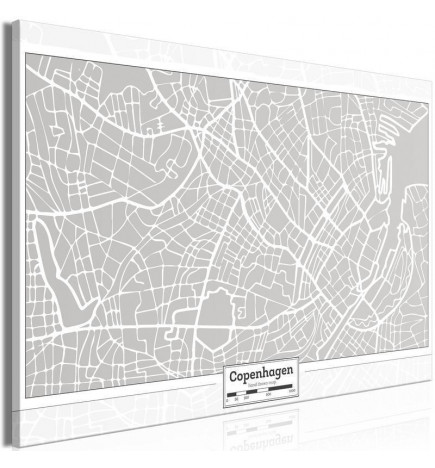 68,00 € Decorative Pinboard - Capital of Denmark