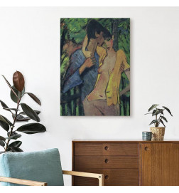 Schilderij - Couple in Love