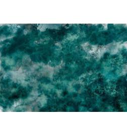 Fotobehang - Malachite respite - modernist abstract background with texture