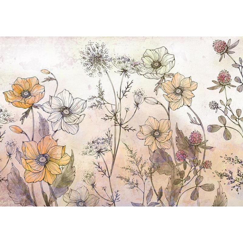34,00 € Wall Mural - Day in the Meadow - First Variant