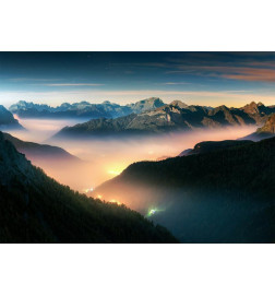 34,00 €Fotomurale con le montagne tra la nebbia