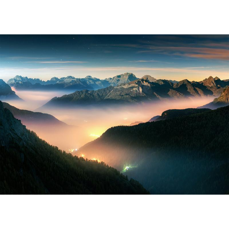 34,00 €Fotomurale con le montagne tra la nebbia