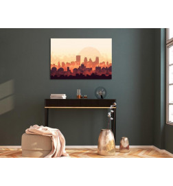 Canvas Print - Heat of the City (1 Part) Wide